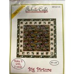 Fabric Cafe Quilting Pattern, Big Picture, 3 Yard Quilt
