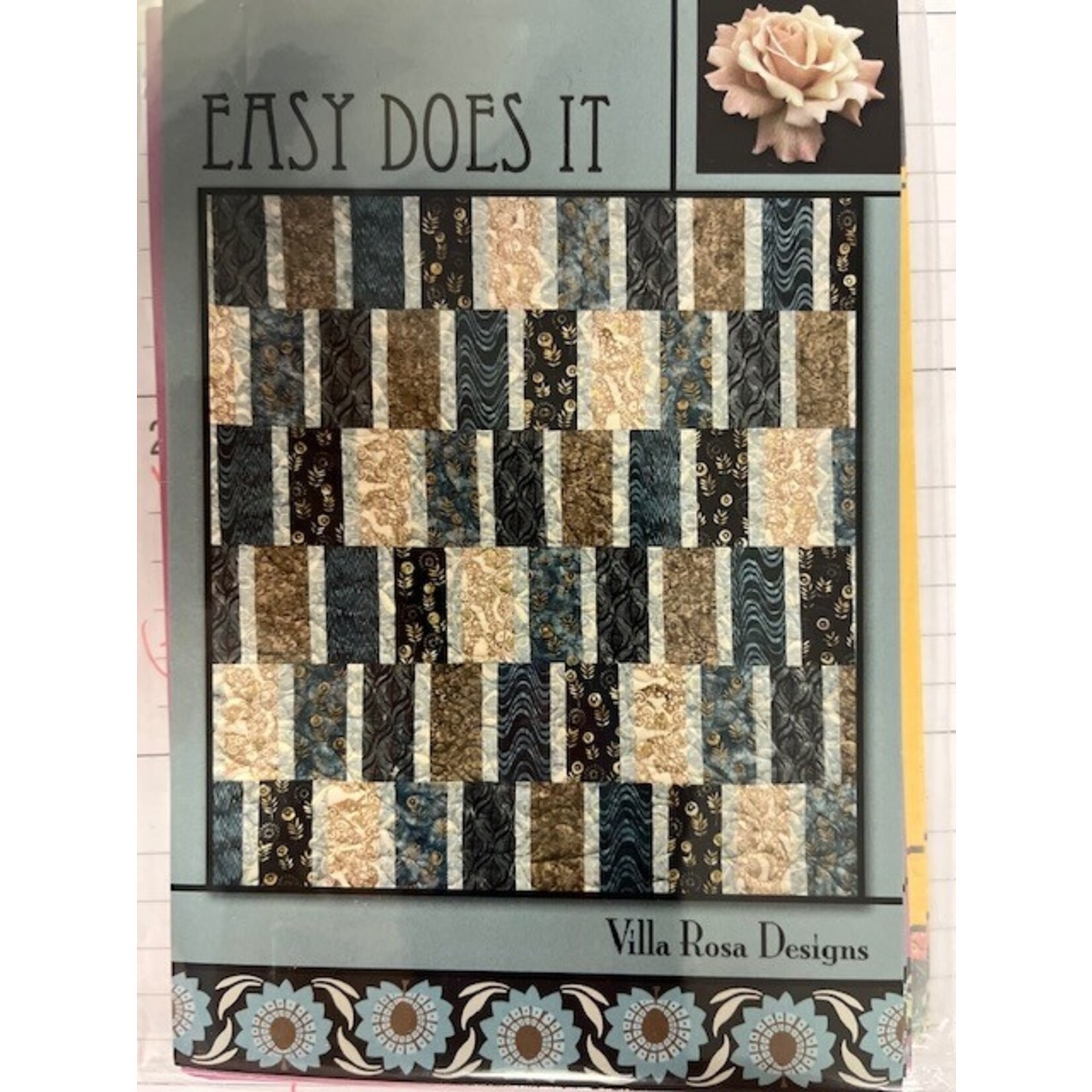 Villa Rosa Designs Pattern, Quilting,  "Easy Does It"