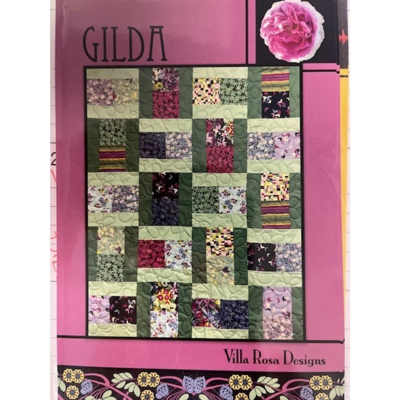 Villa Rosa Designs Pattern, Quilting, " Gilda"