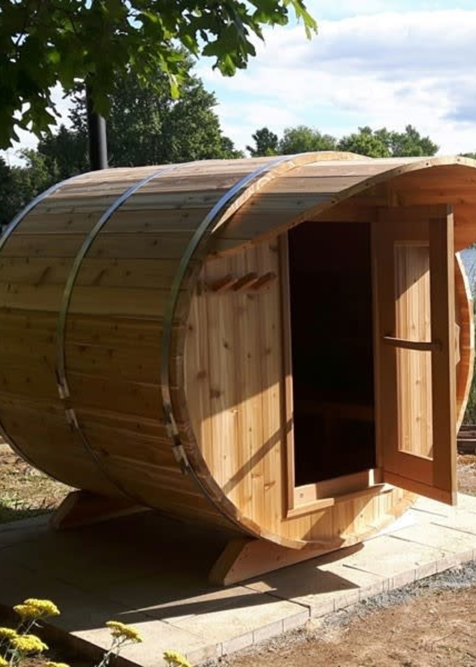 Leisure Craft Barrel Sauna