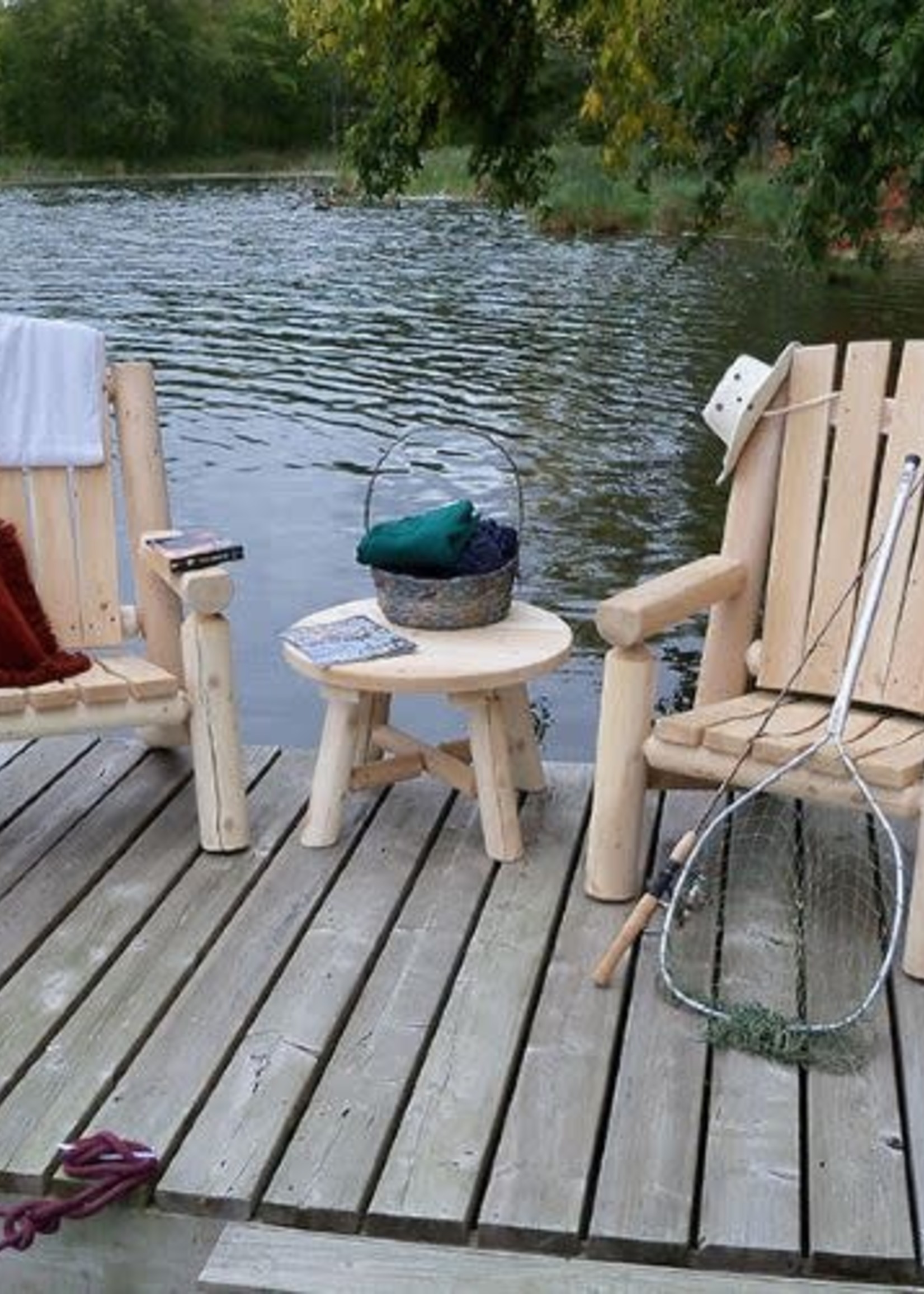 Canadian Timber Canadian Timber Adirondack Log Chair