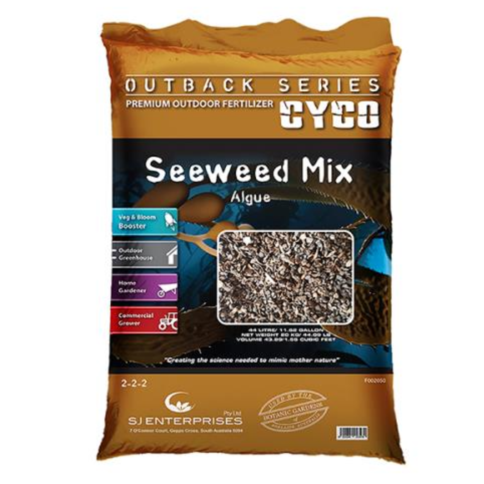 CYCO Outback Series Seeweed 10 kg/22 lb