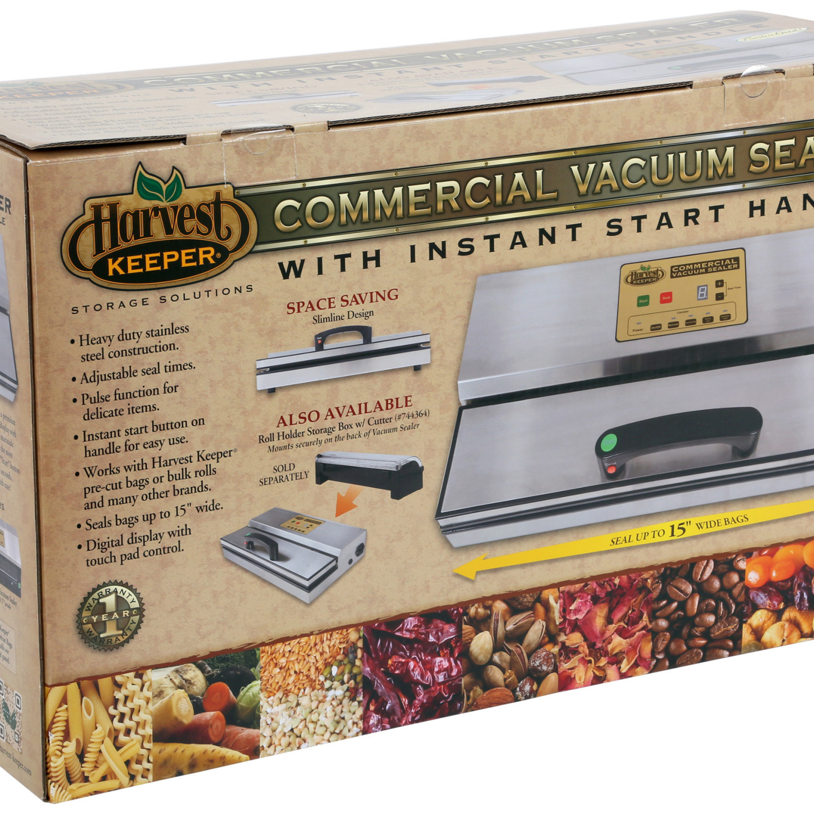 harvest keeper commercial vacuum sealer