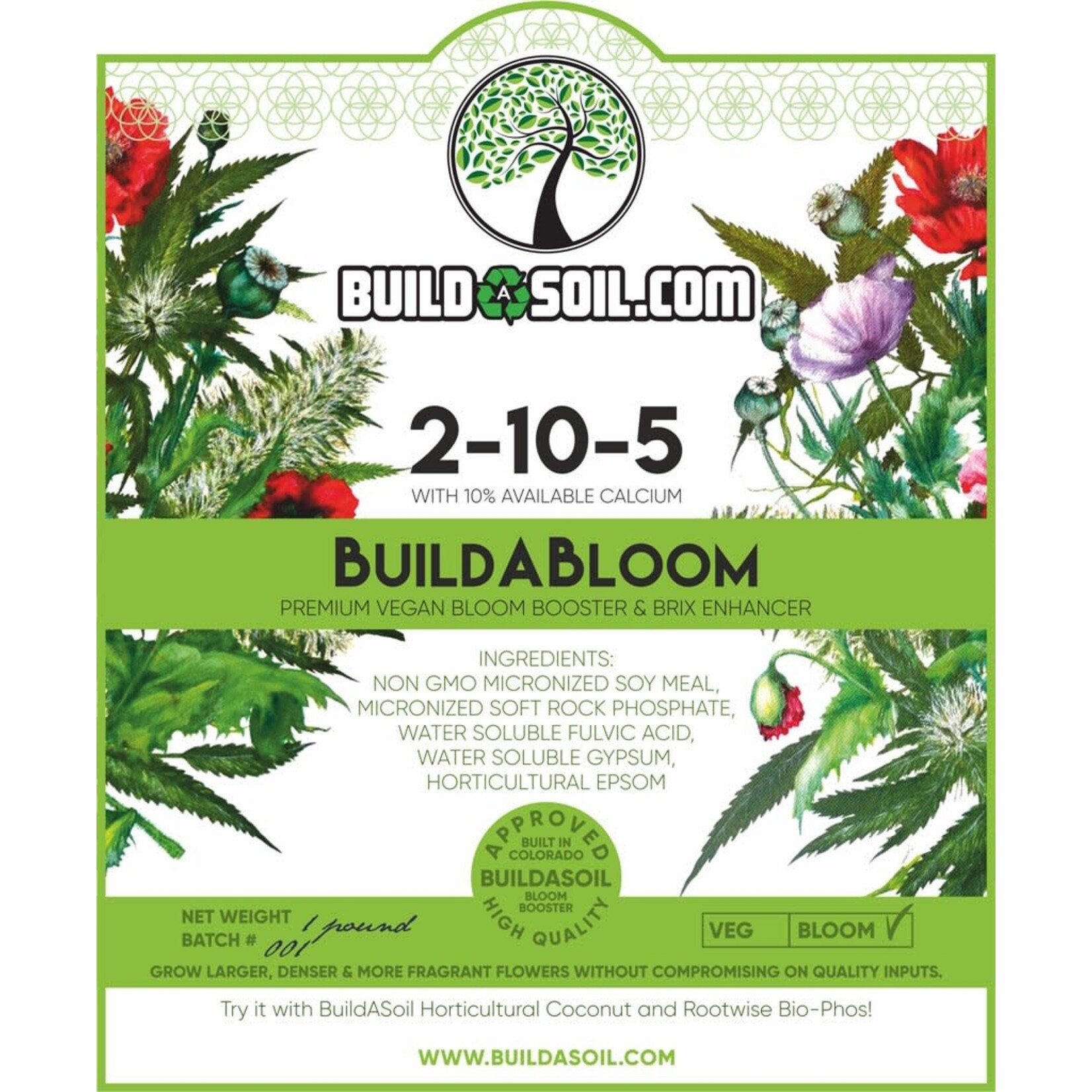 BuildASoil Build-A-Bloom 1Lb
