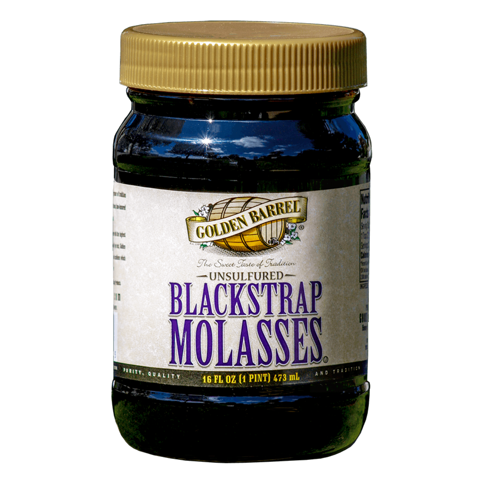 Golden Barrel 1 Qt. Sulfur-Free Blackstrap Molasses