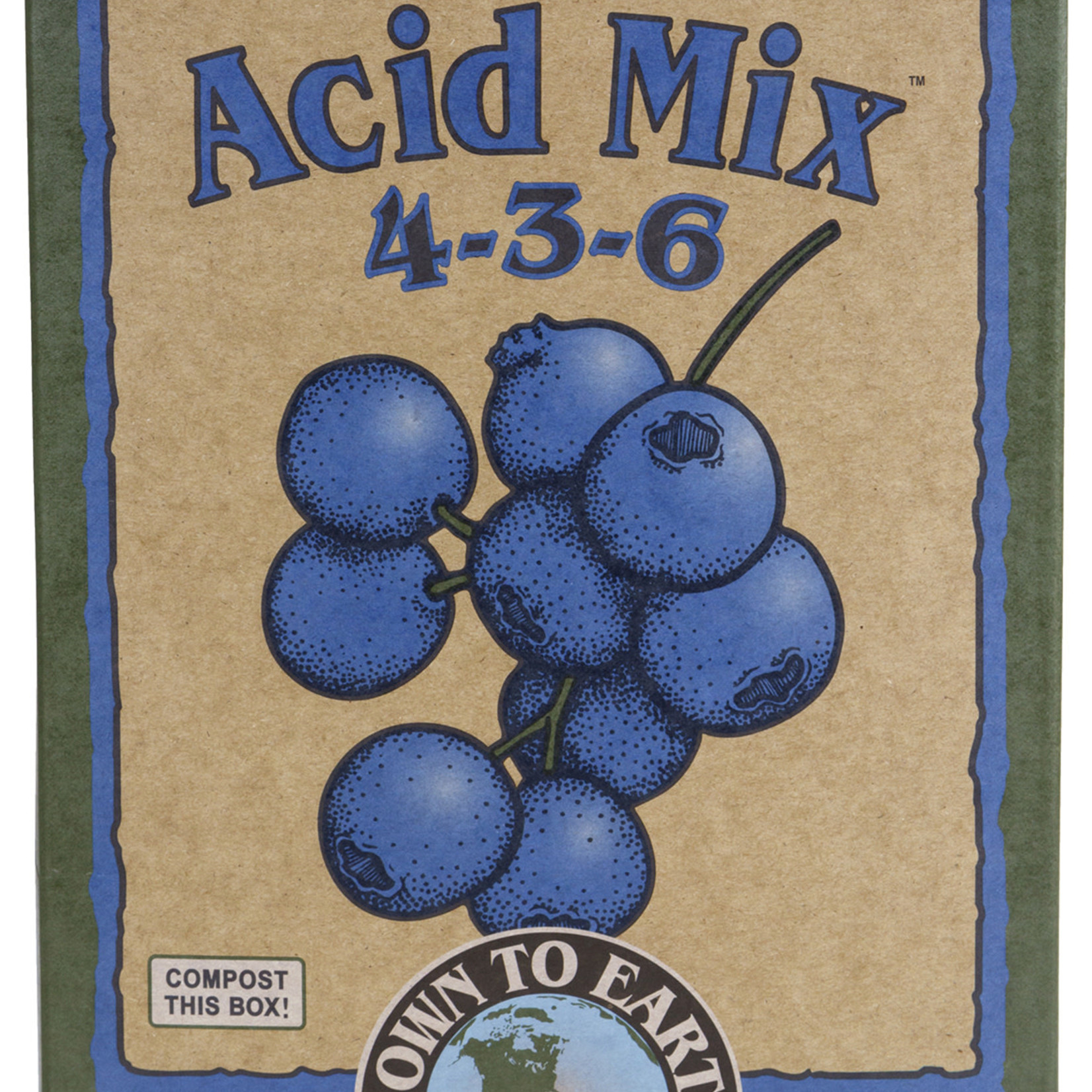 Down To Earth Down To Earth Acid Mix 5lb