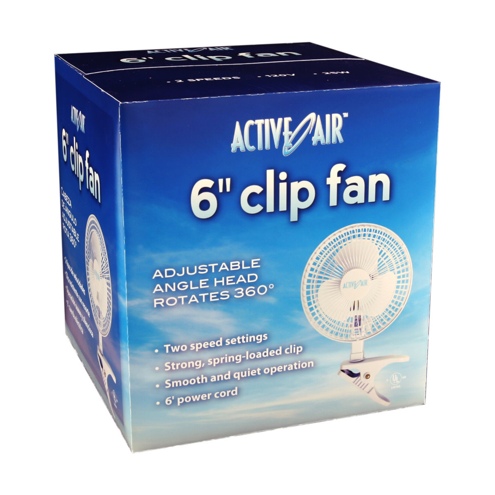 Active Air 6" Clip On Fan