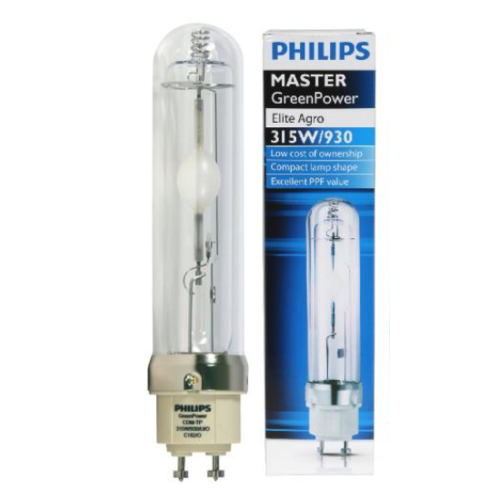 Philips Green Power Master Color CDM Lamp 315 Watt Elite Agr 3100K (Full Spectrum)