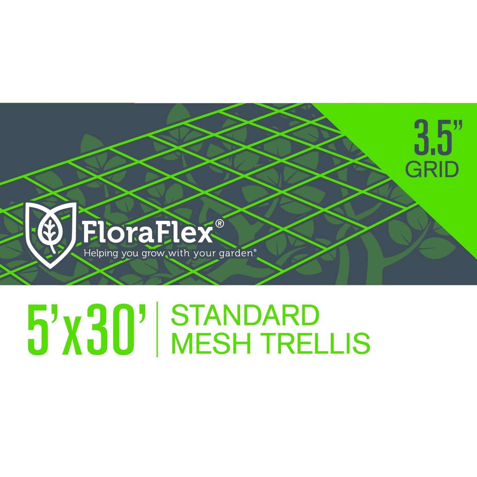 Flora Flex Trellis Net | 3.5" Squares 5ft x 30ft