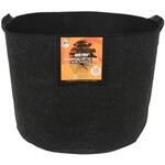 Gro Pro Fabric Pot w/ Handles 15 Gallon - Black