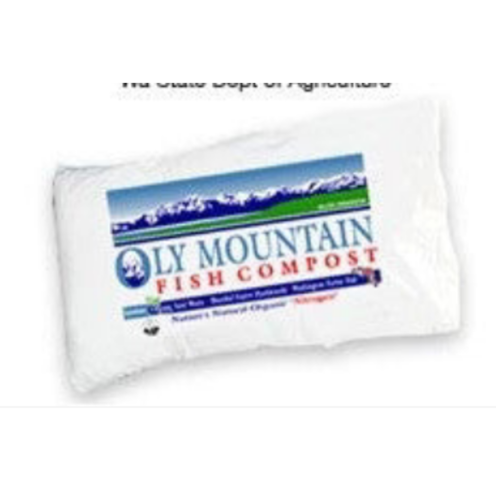 Oly Mountain BuildASoil Oly Mountain Fish Compost 2 Gallon