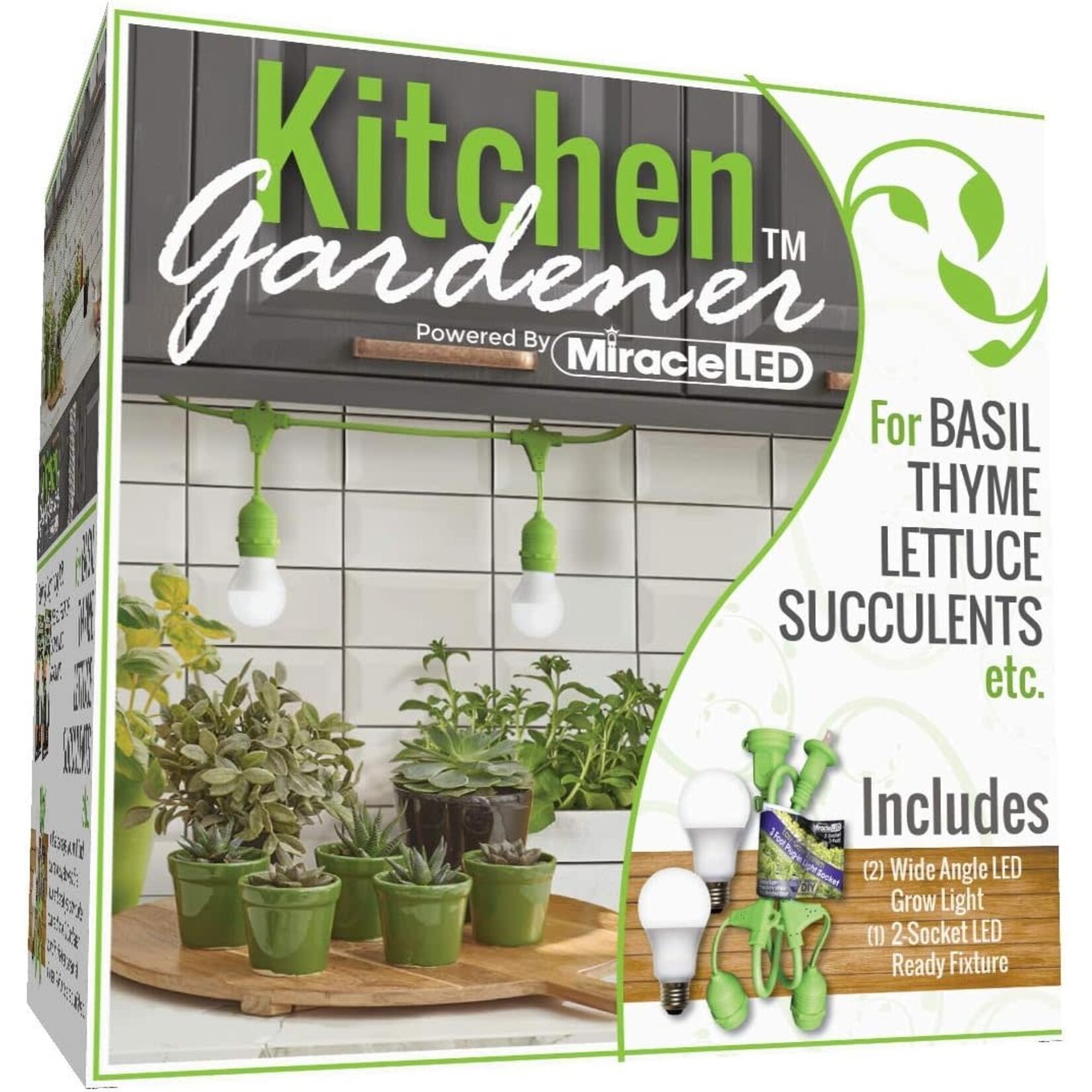 Miracle LED Miracle LED Kitchen Gardener Corded Grow Light Kit