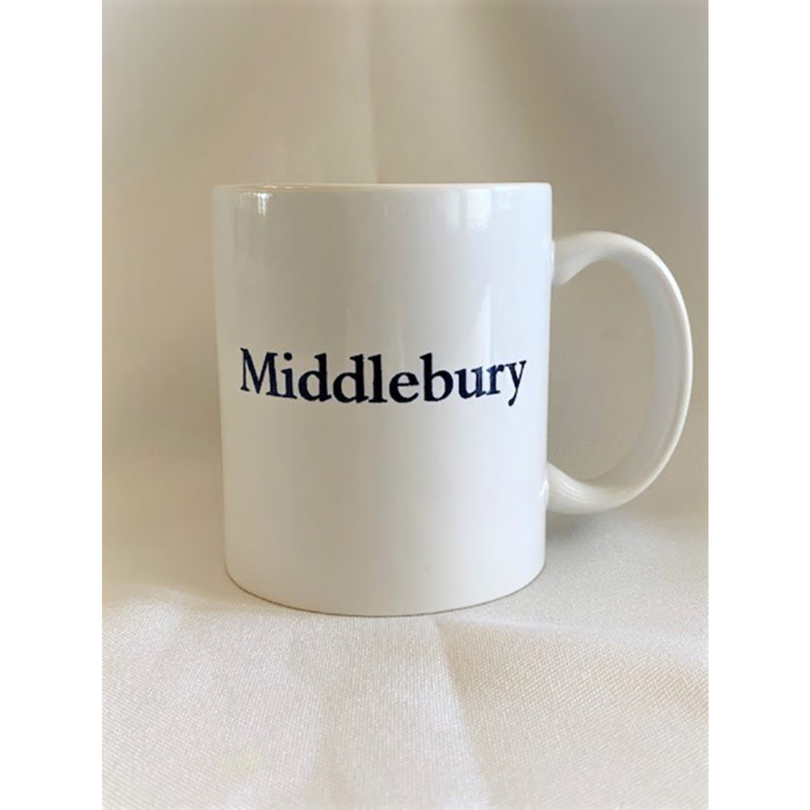 WHITE MUG W MIDDLEBURY