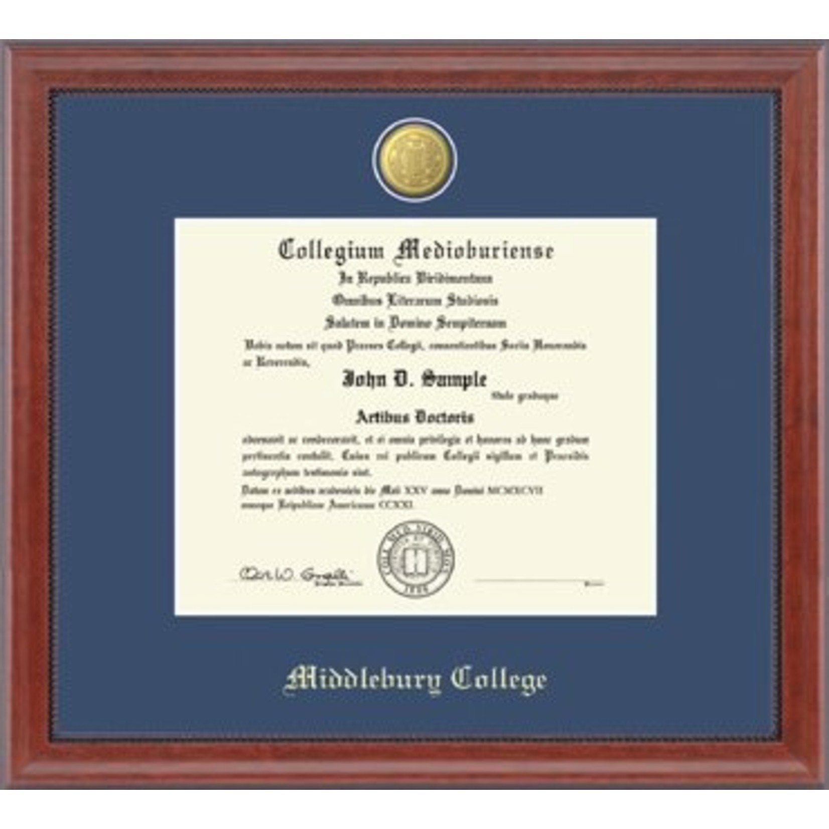 DIPLOMA FRAME 23k