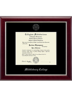 DIPLOMA FRAME EMBOSSED SILVER