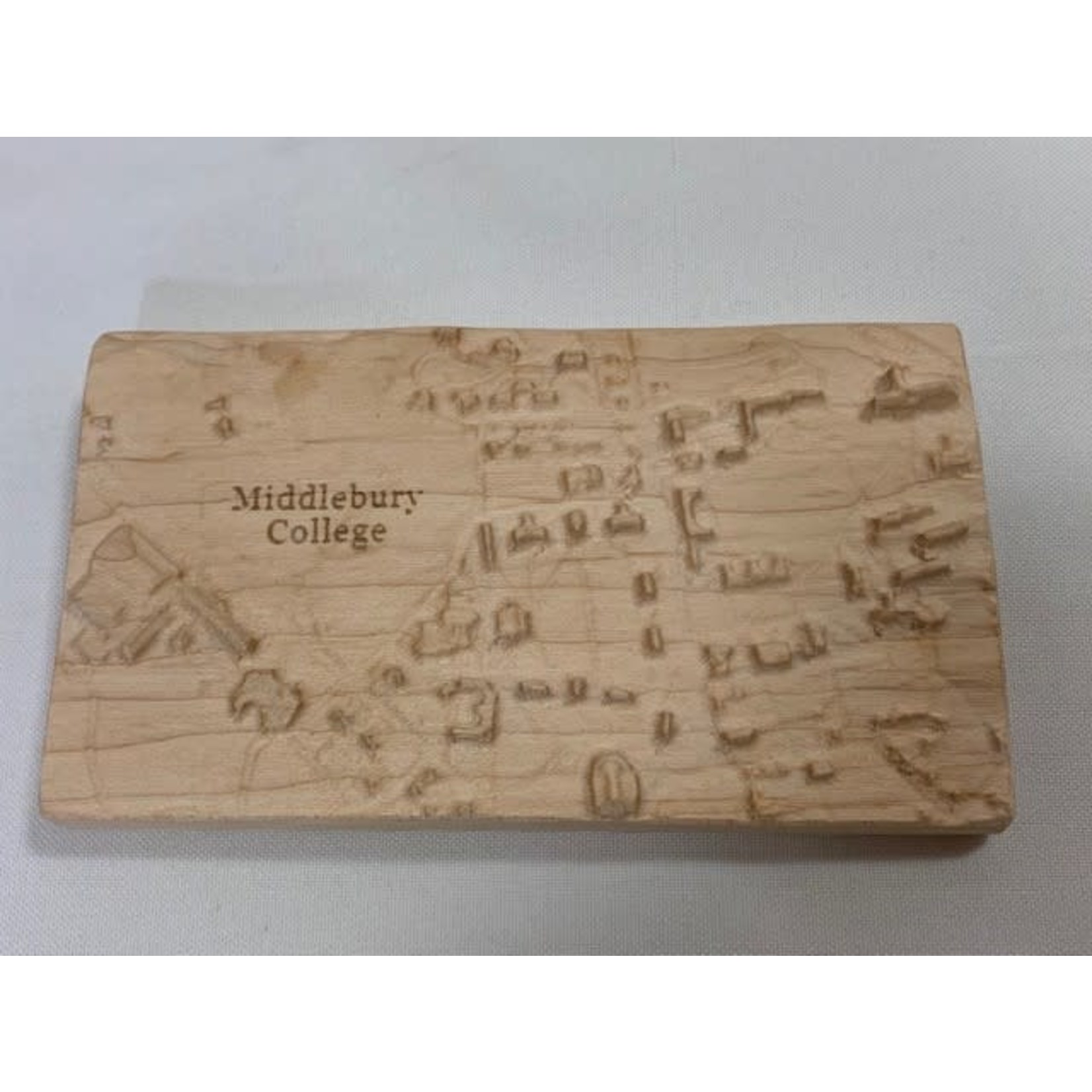 TOPOGRAPHIC WOOD CAMPUS MAP