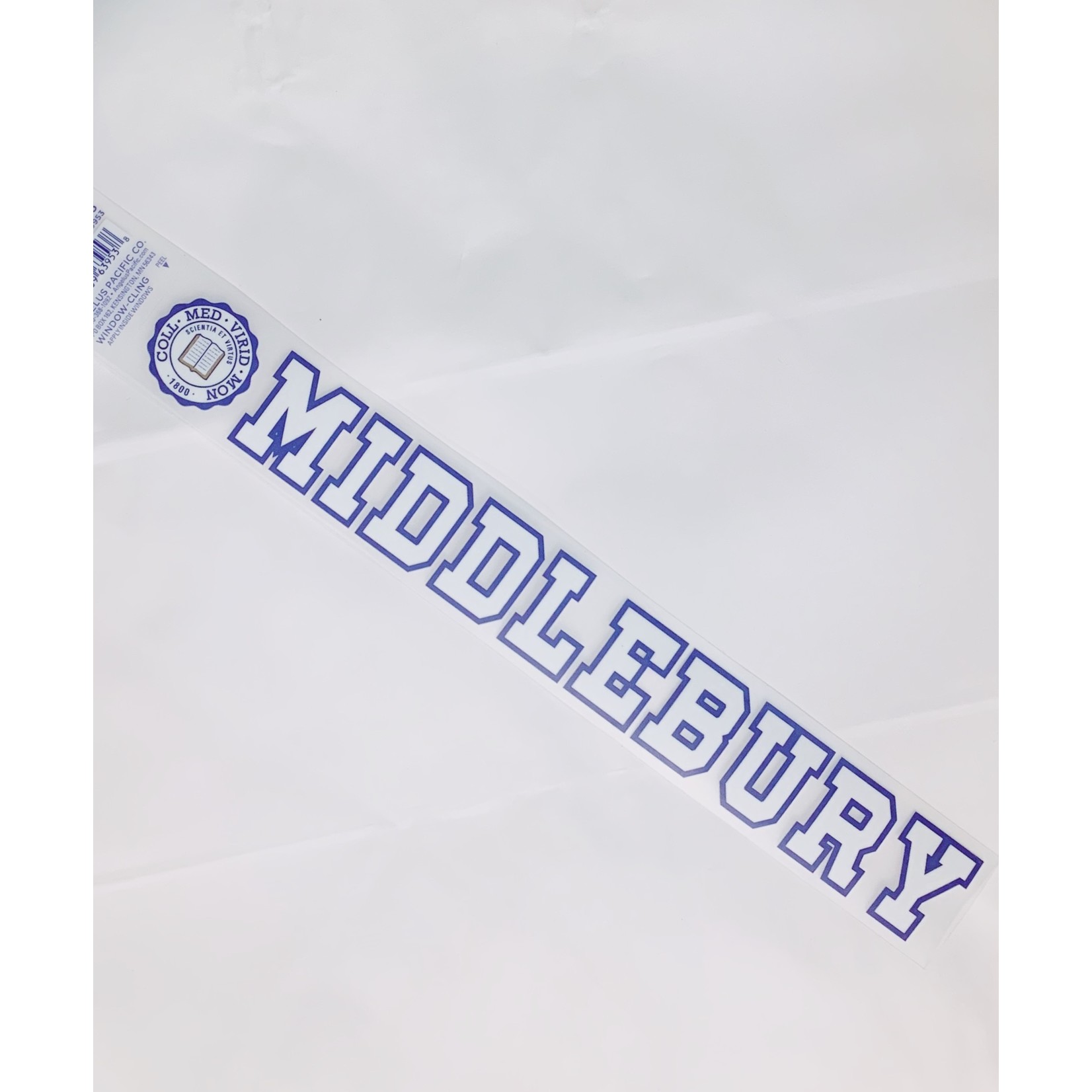 12" SEAL MIDDLEBURY DECAL