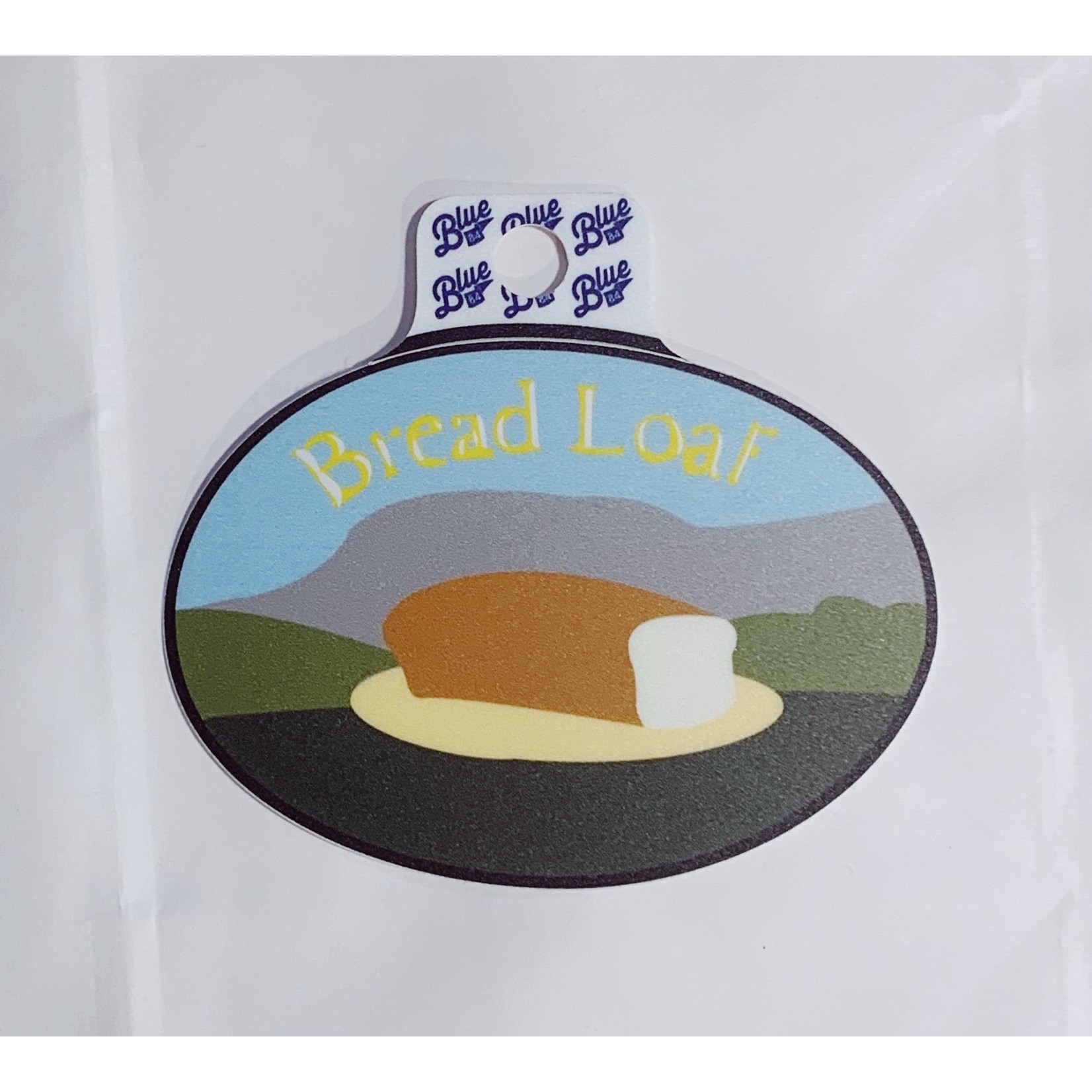 BLUE84 BREAD LOAF SIGN STICKER