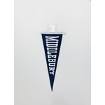 6x15 NAVY MIDD PENNANT