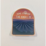 HOME IS WHERE THE KNOLL IS STICKER