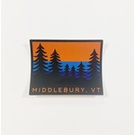 PINETREE/SUNSET  MIDDLEBURY VT STICKER