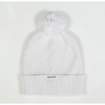 BRIDGER TEXTURED CUFF BEANIE WHITE