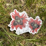 KNOLL POPPY STICKER