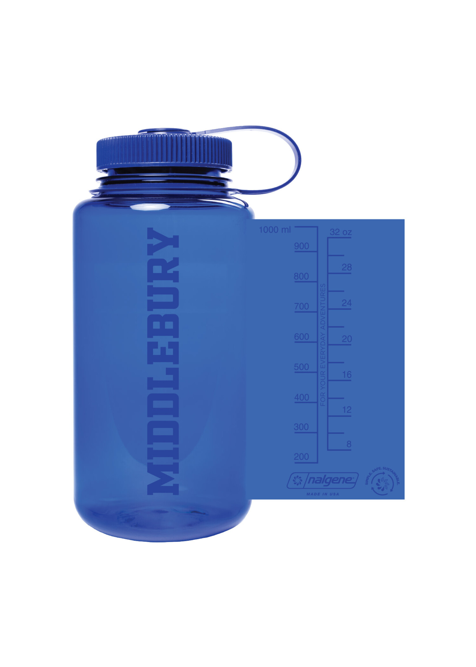 NALGENE DENIM TONAL MIDDLEBURY Middlebury College store