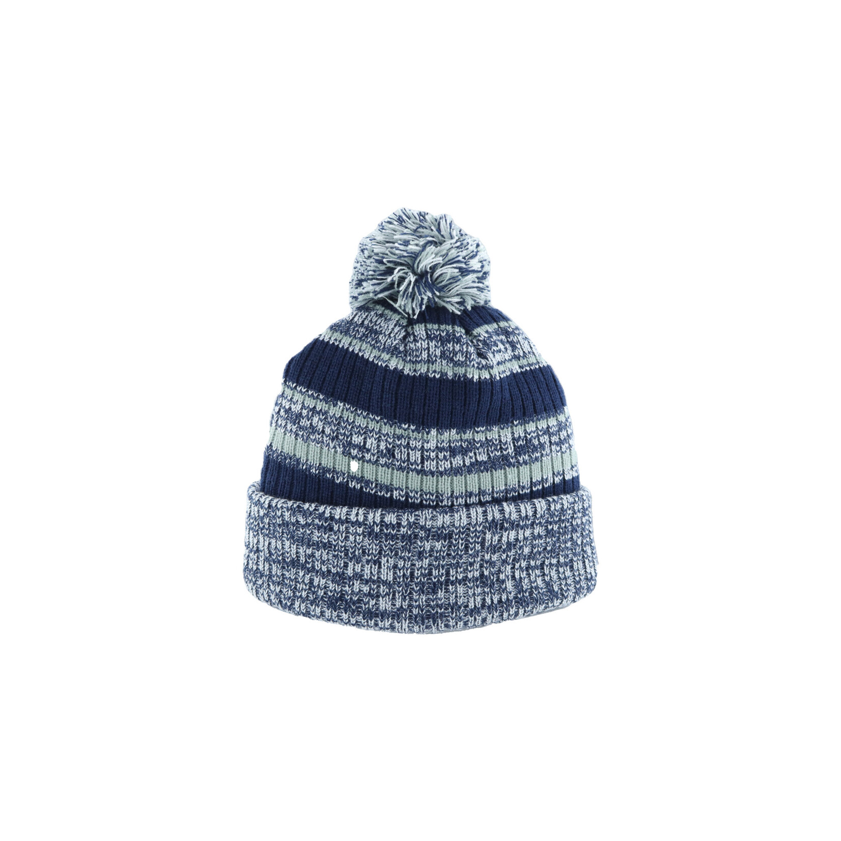 ZEPHYR STRIPE BEANIE W/POM