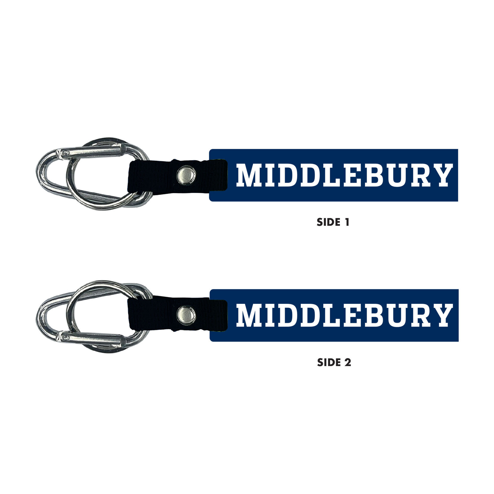 SILICONE STRAP WITH CARABINER