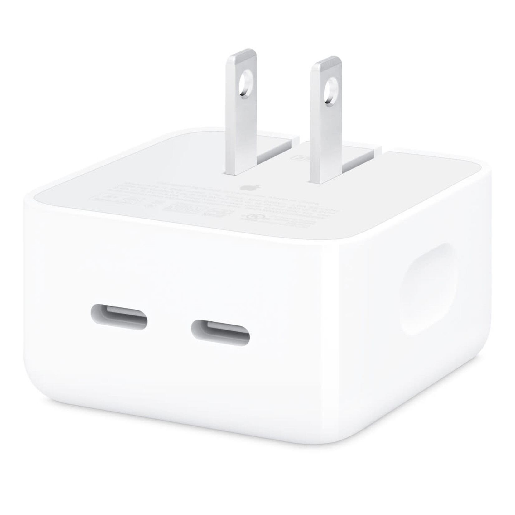 Apple® 35W Dual USB-C Port Compact Power Adapter