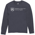 BLSE HEATHER NAVY LONG SLEEVE TEE