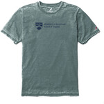 BLSE HEATHER GREEN BURNOUT TEE
