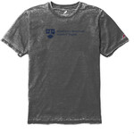 BLSE HEATHER BLACK BURNOUT TEE
