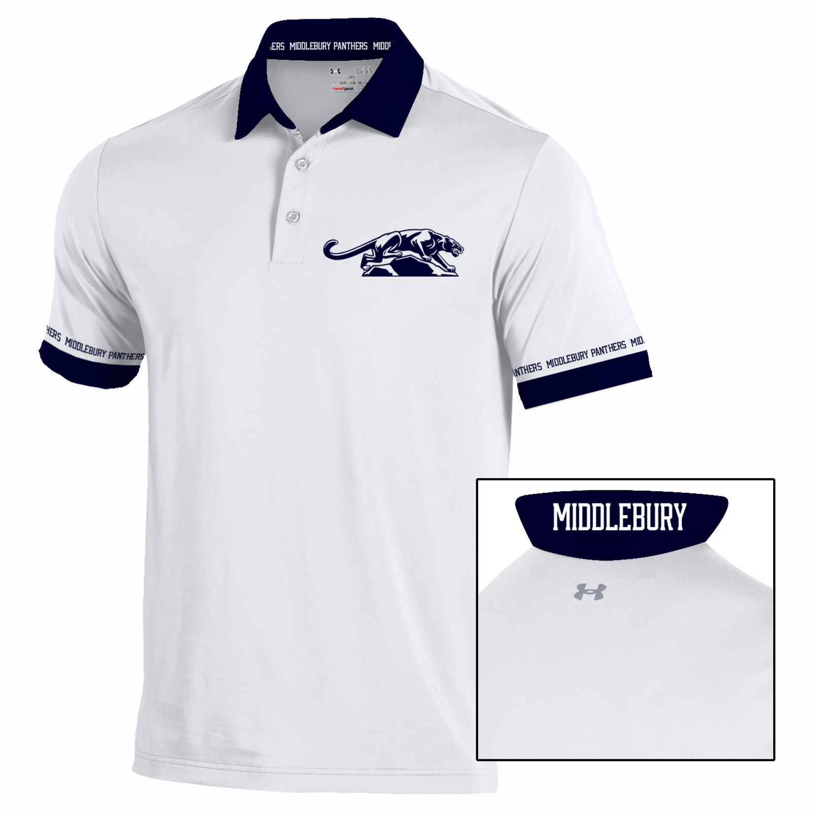 WHITE ARMOURFUSE POLO