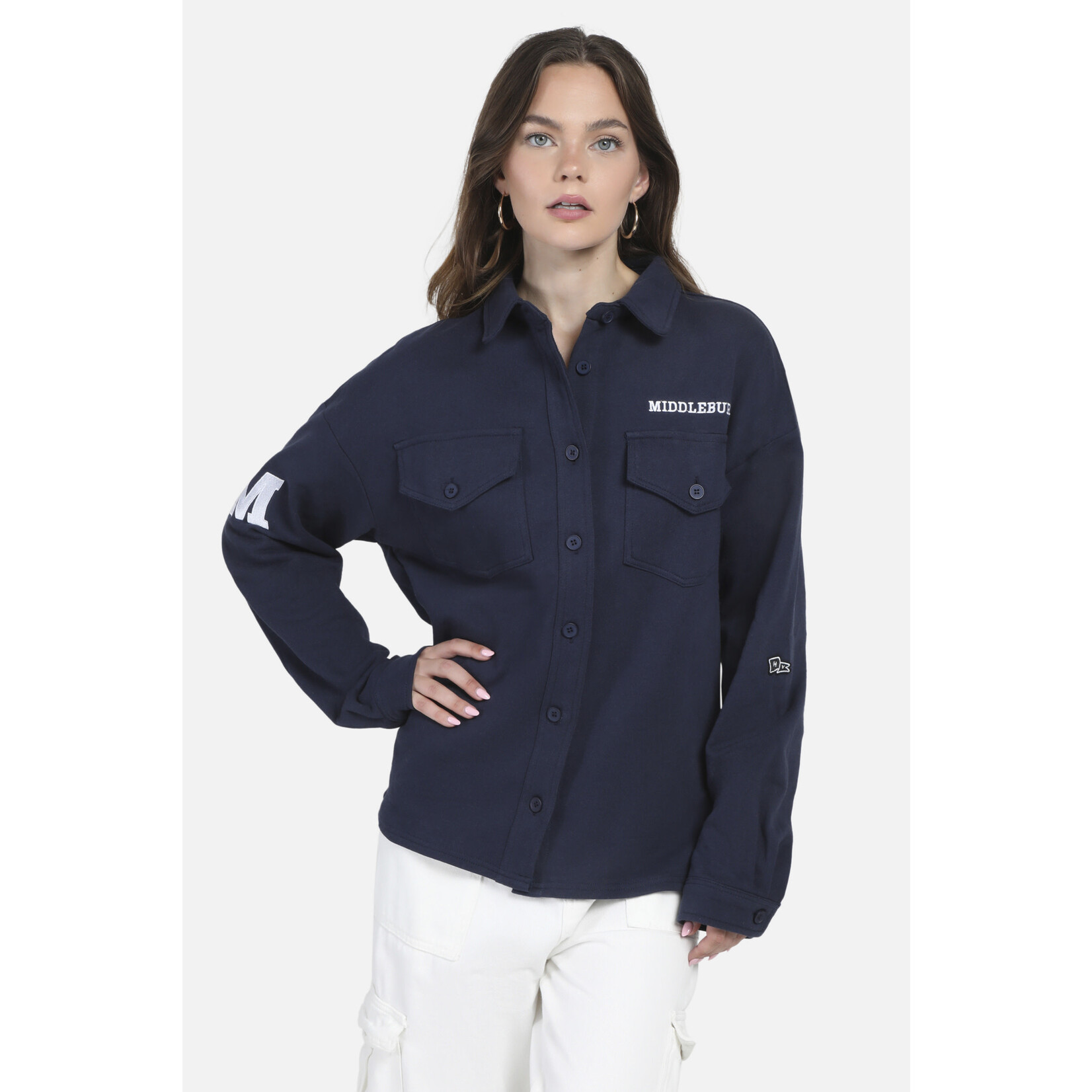 H&V NAVY SHACKET W/MIDDLEBURY