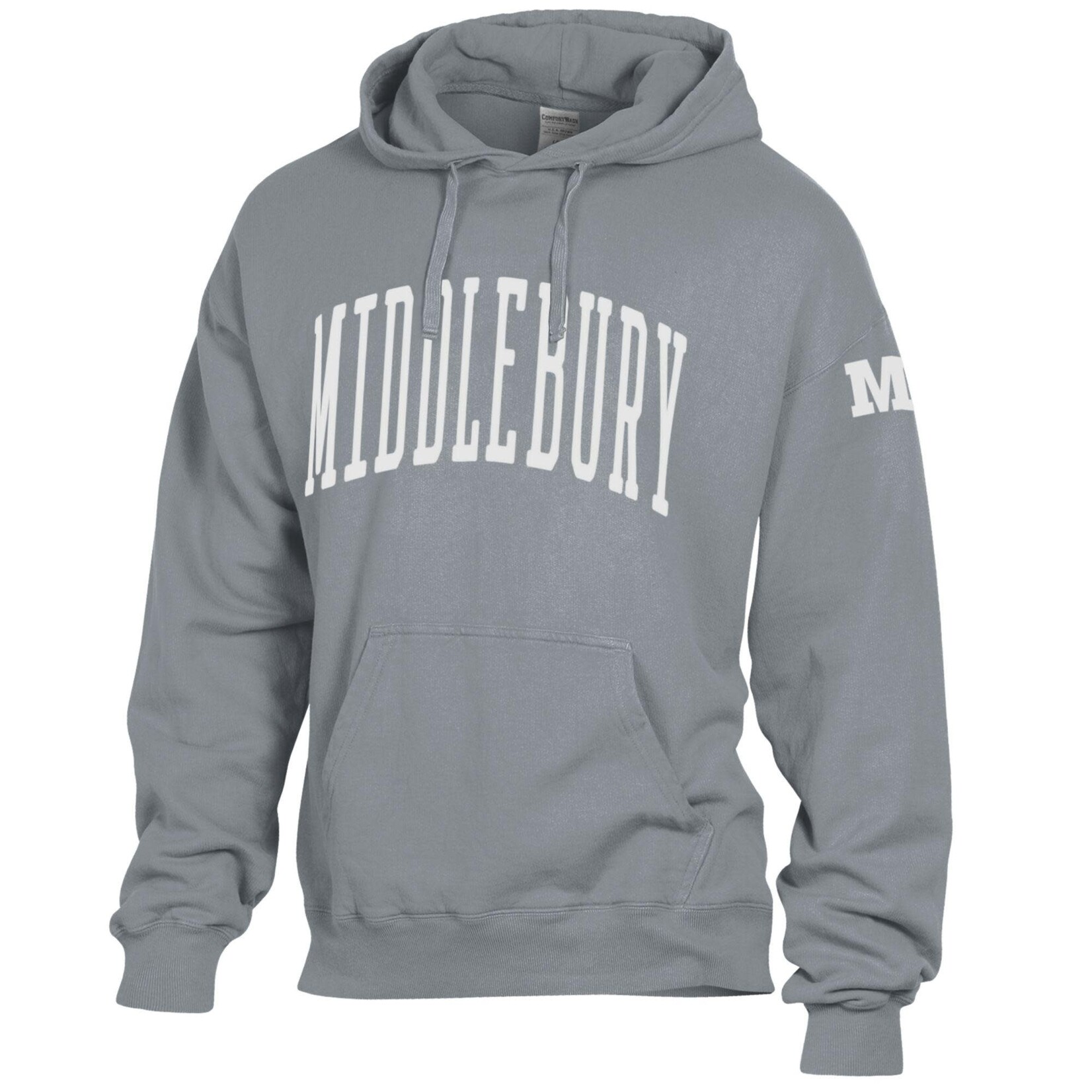 GEAR CONCRETE HOODIE W/MIDDLEBURY APPLIQUE