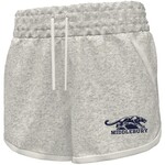 UA RIVAL FLEECE SHORT SILVER HEATHER
