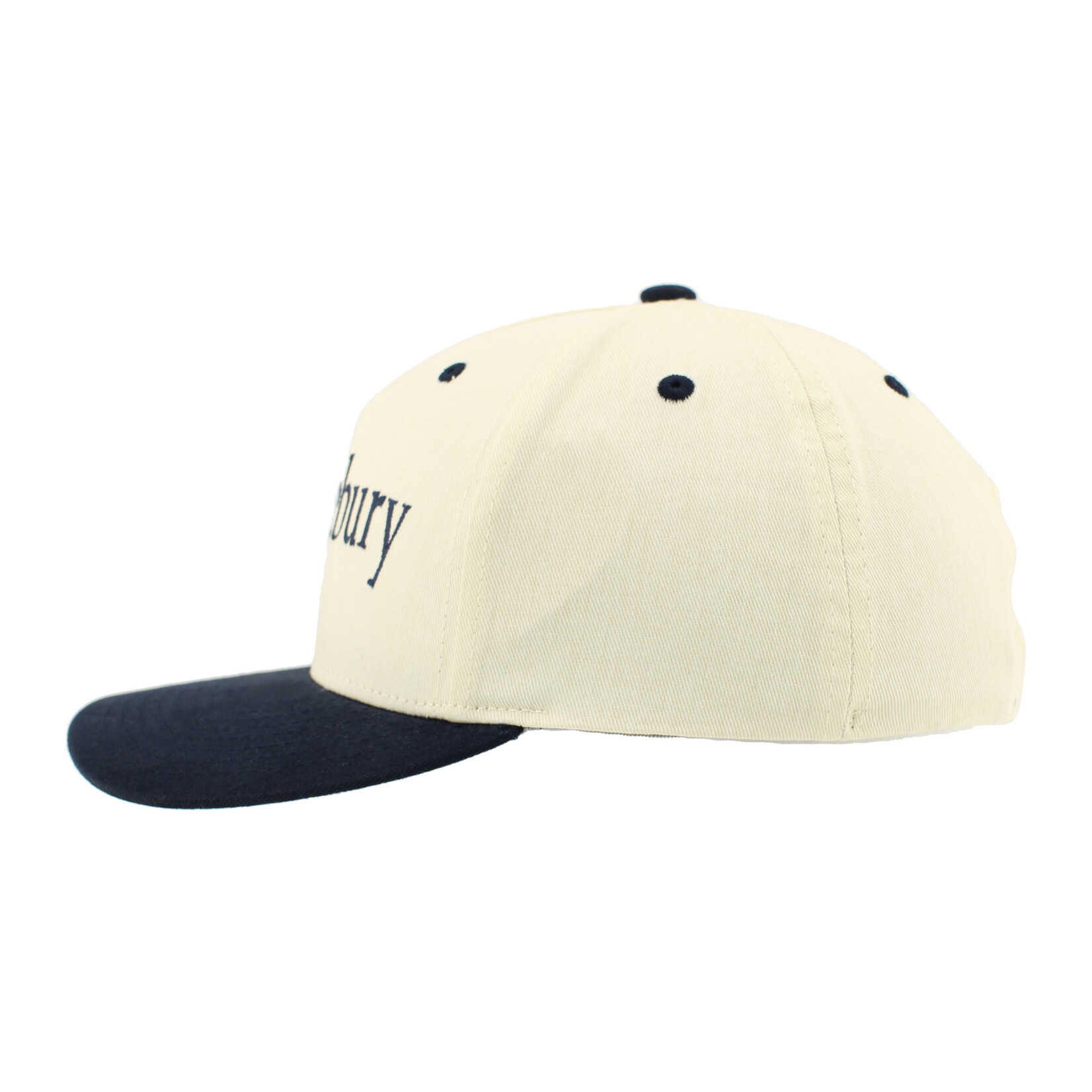 ZEPHYR CREAM/NAVY MIDDLEBURY HAT