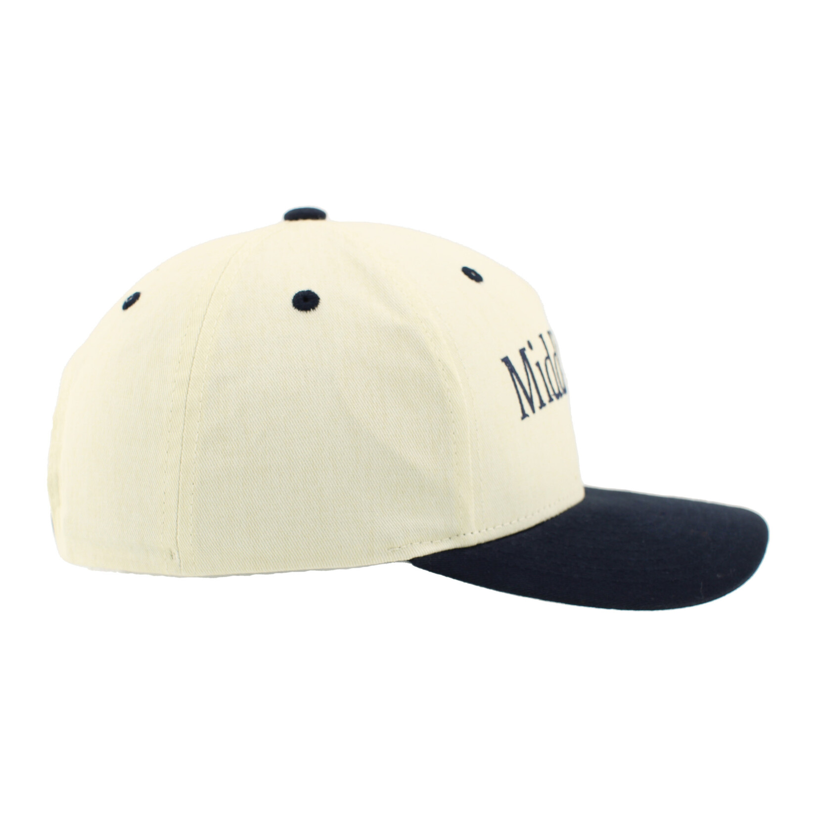 ZEPHYR CREAM/NAVY MIDDLEBURY HAT
