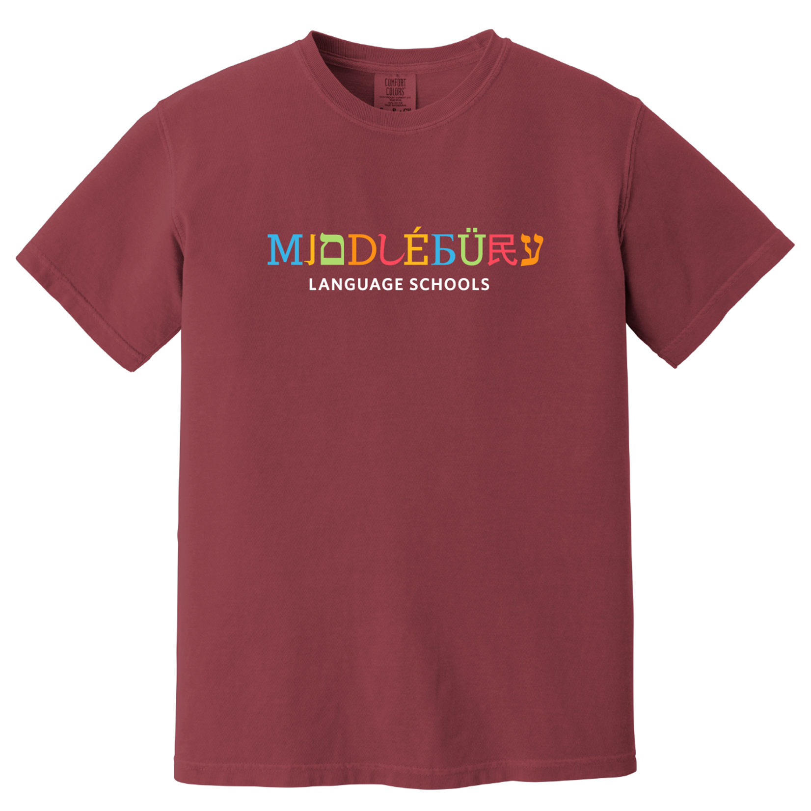 LANG SCH CC BRICK TEE