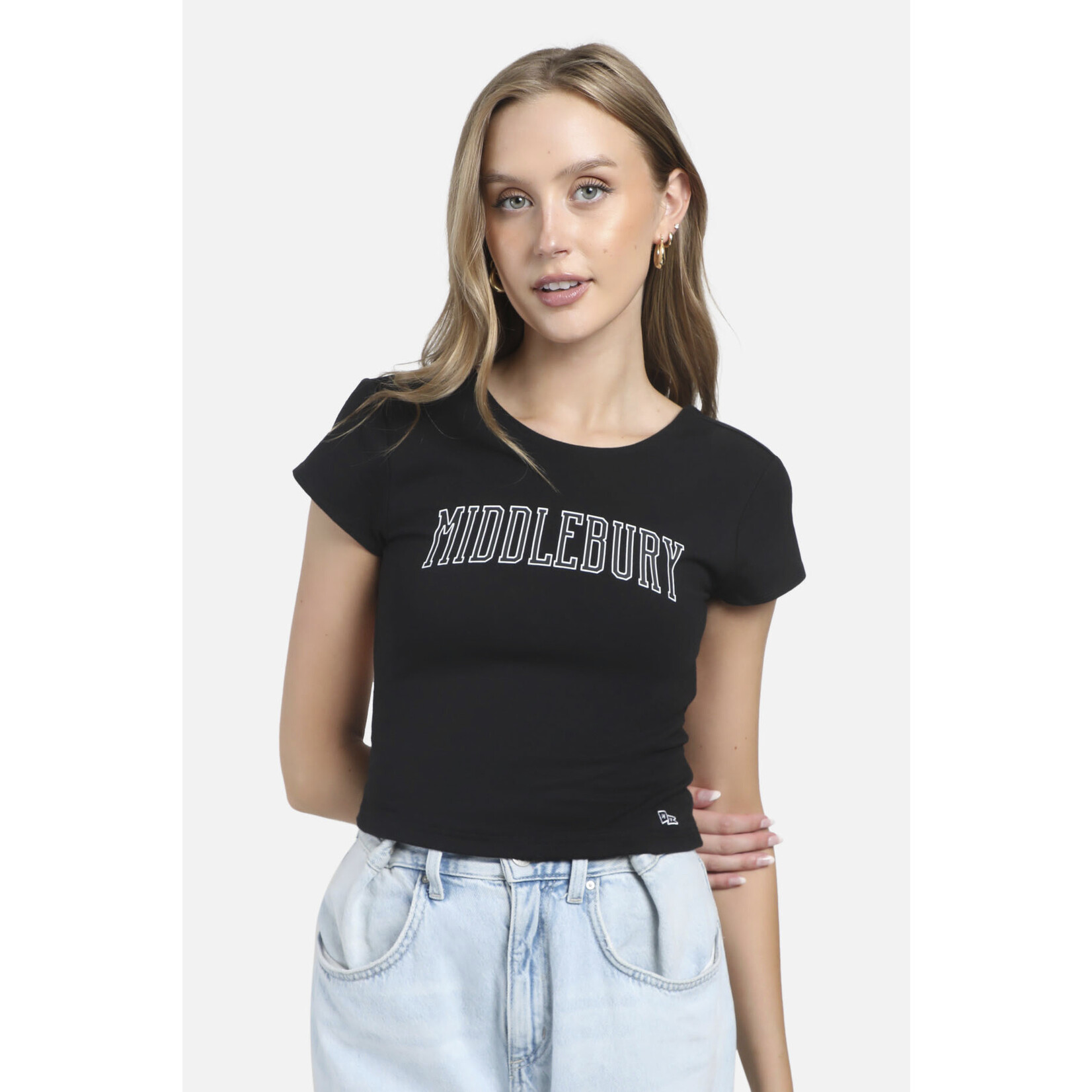 H&V BLACK COMBACK TOP