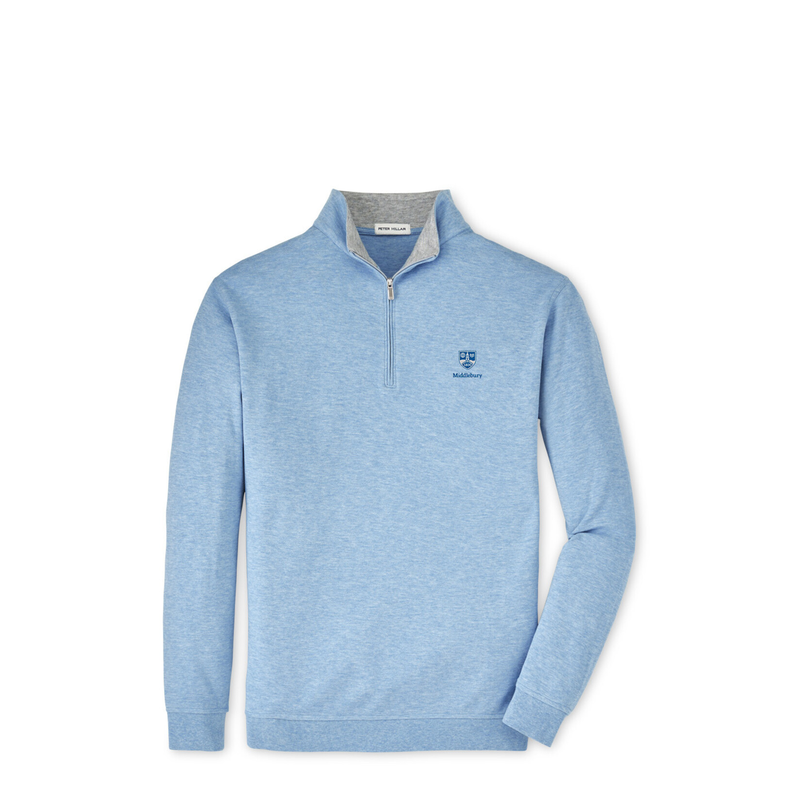 PETER MILLAR P MILLAR COTTAGE BLUE 1/4 ZIP