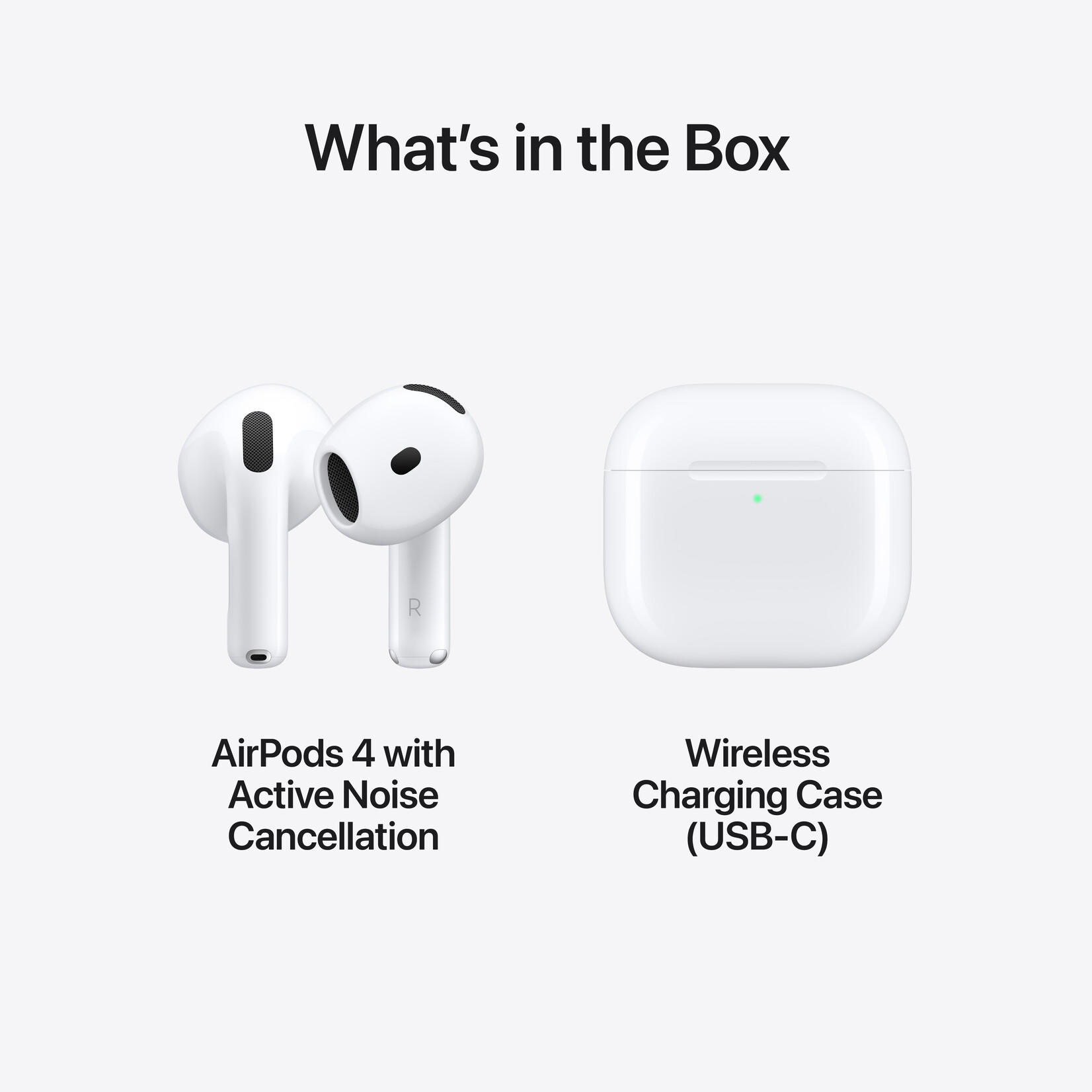 Apple® Apple AirPods 4 w/ Active Noise Cancellation