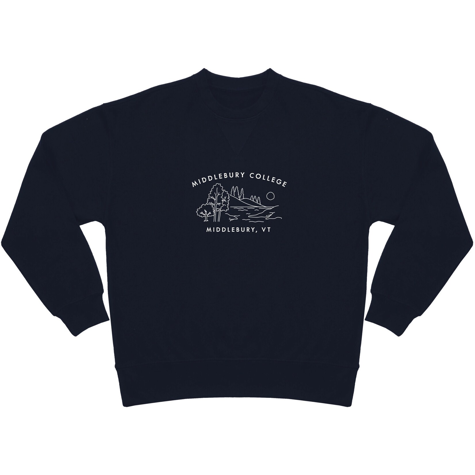 USCAPE RENEW NAVY CREWNECK