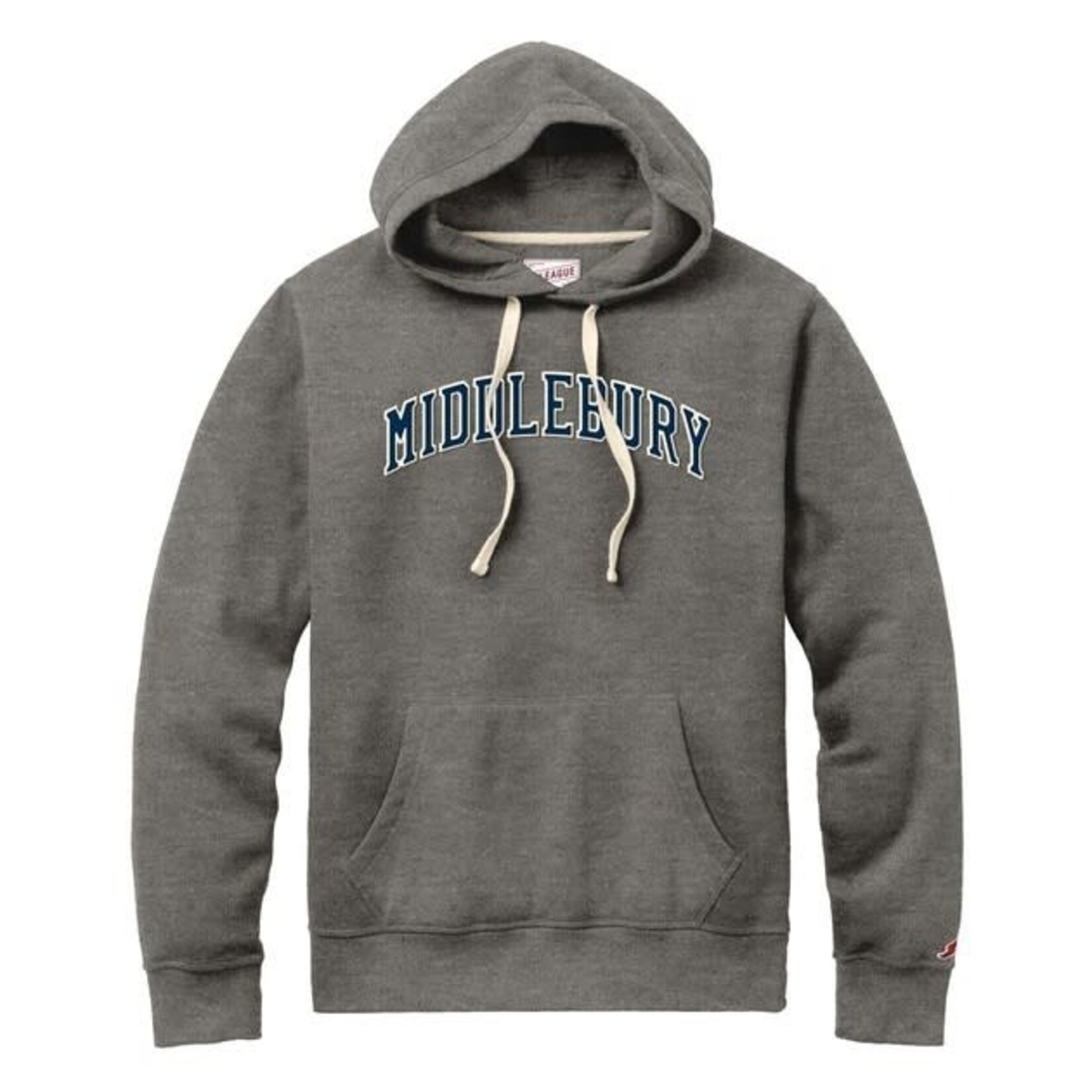 STADIUM HOODIE GREY WITH MIDDLEBURY