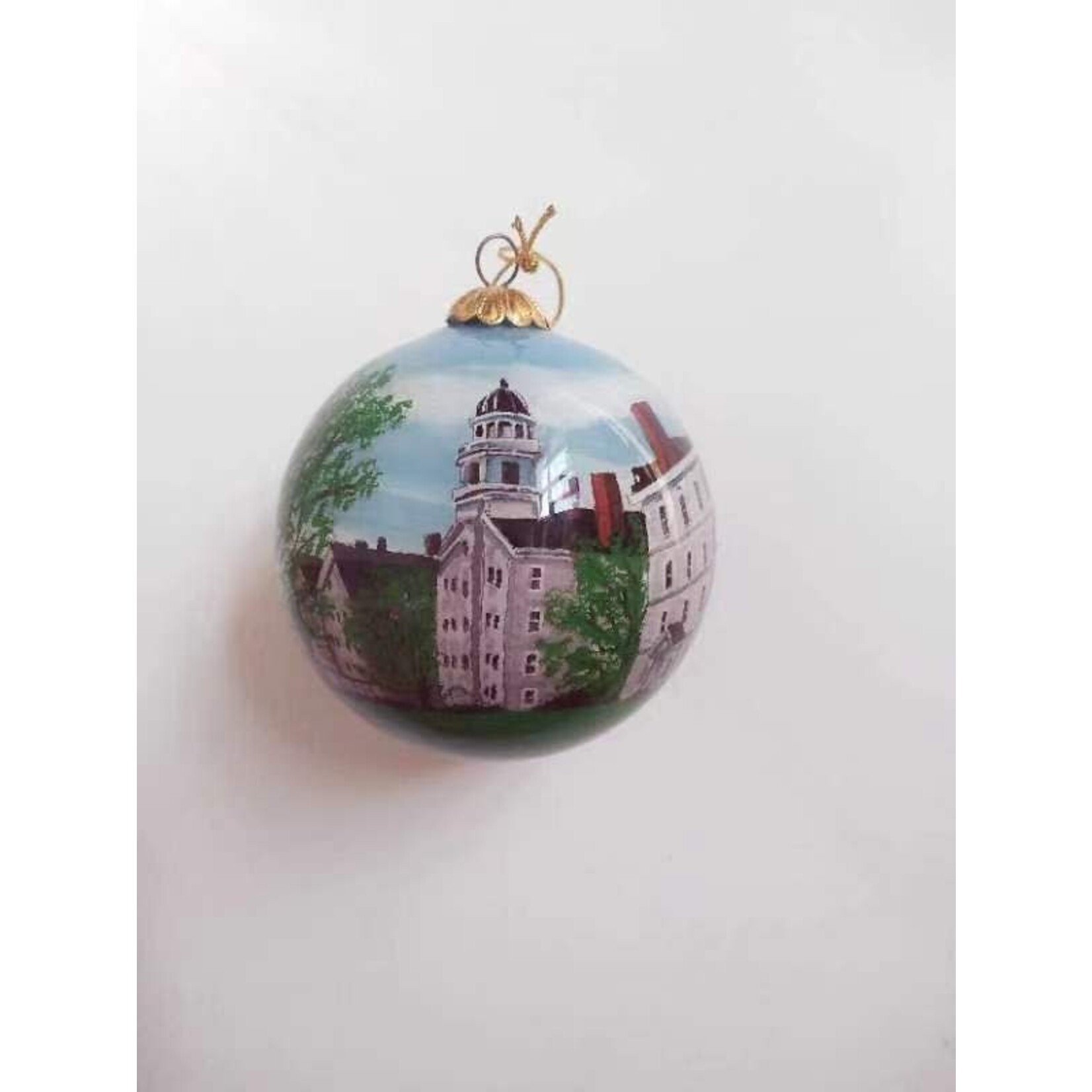 HAND PAINTED ORNAMENT IN BOX