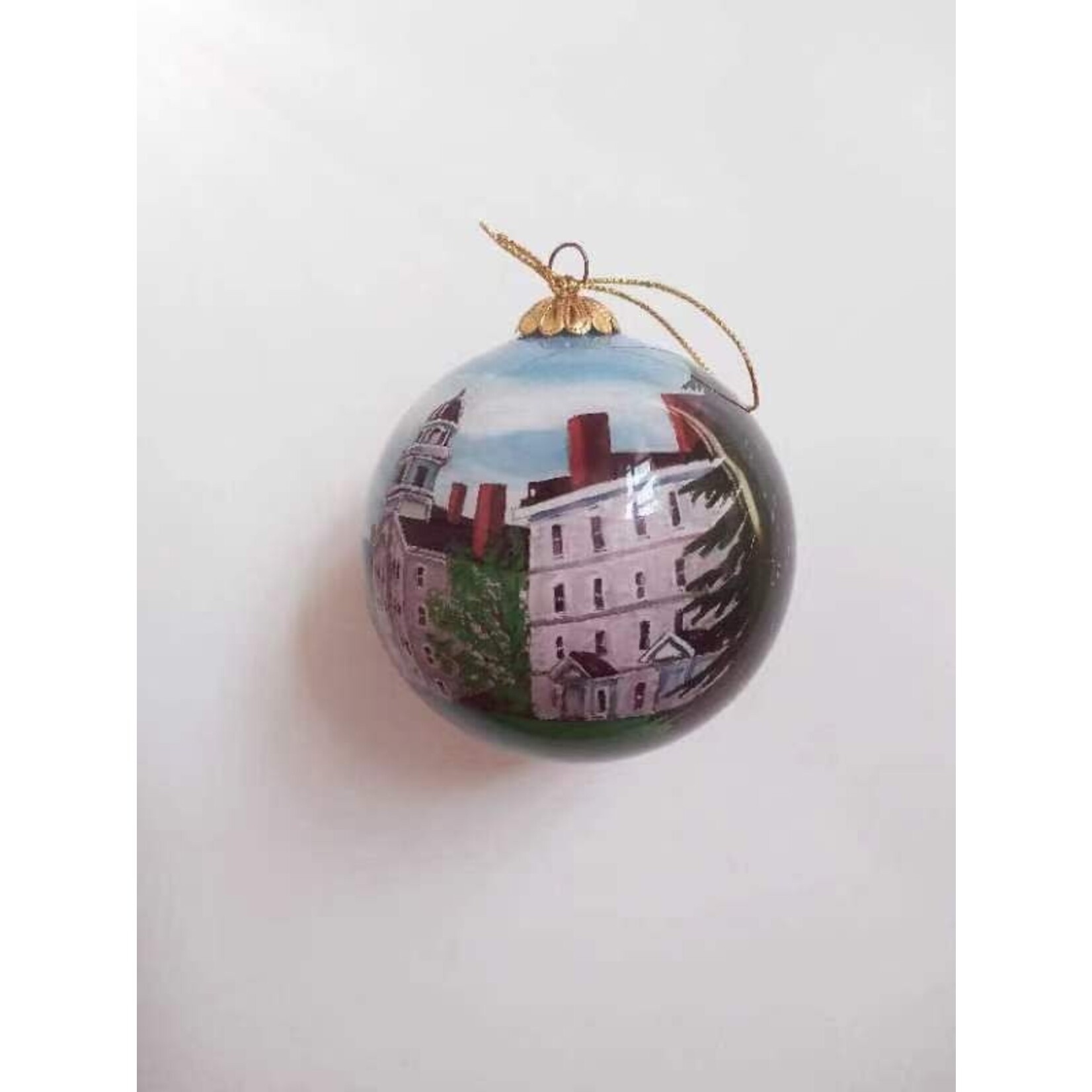 HAND PAINTED ORNAMENT IN BOX
