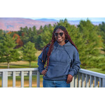 BLUE 84 MIDNIGHT EMBOSSED HOODIE