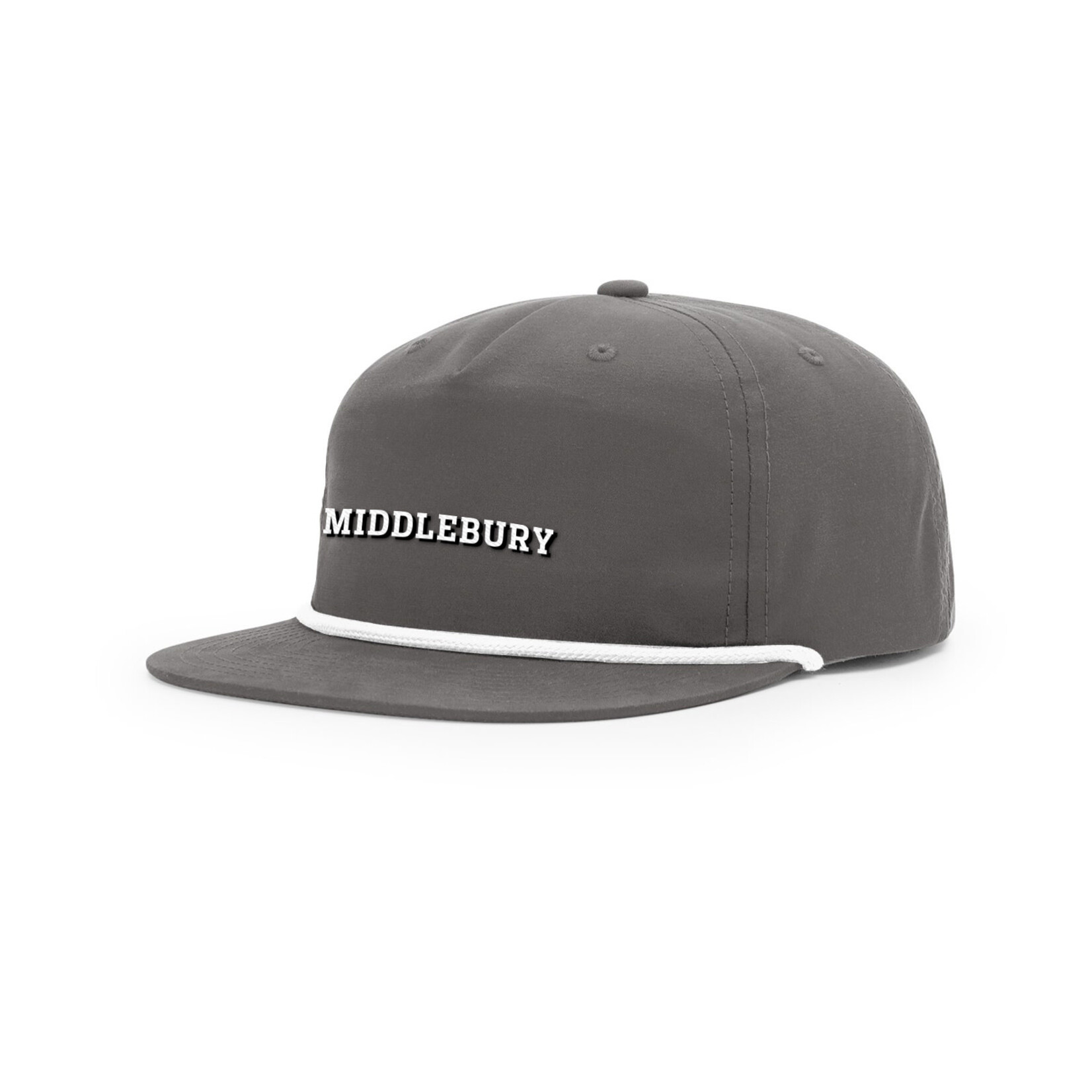 RICHARDSON CHARCOAL W/WHITE ROPE HAT